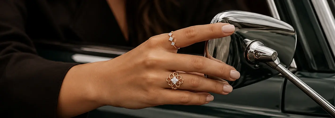 VEA Via Diamonds Rings